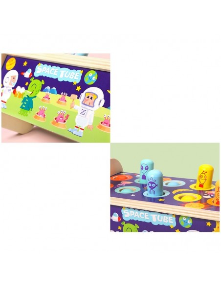 Wbijak drewniany przebijak "Kosmici"