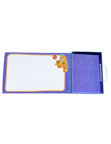 Puzzle magnetyczne pojazdy w walizce tablica