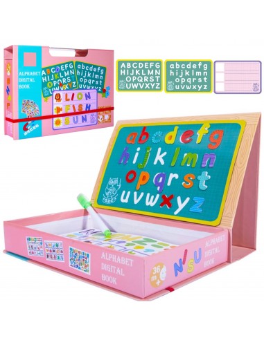 Magiczne pudełko alfabet i kształty
