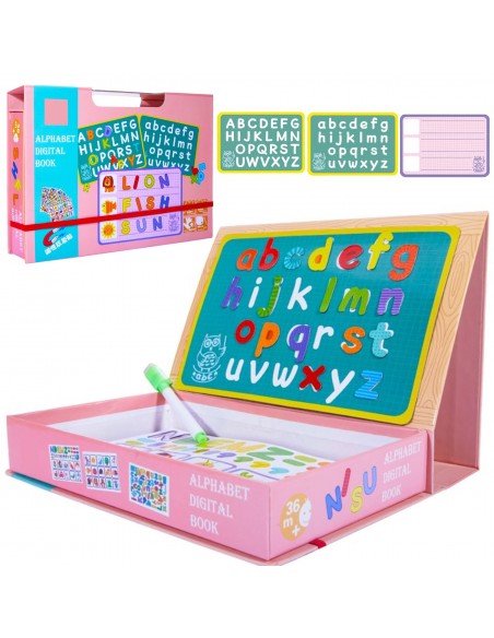 Magiczne pudełko alfabet i kształty