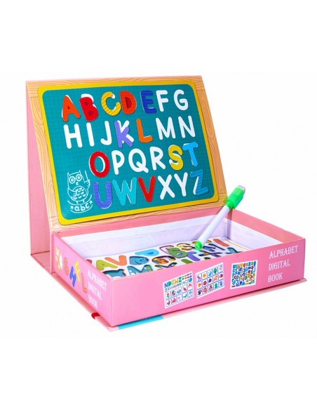 Magiczne pudełko alfabet i kształty