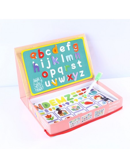 Magiczne pudełko alfabet i kształty