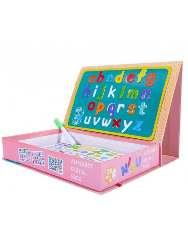 Magiczne pudełko alfabet i kształty