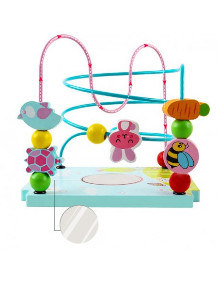 Kostka edukacyjna różowa