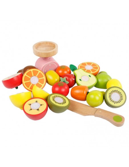 Drewniany sklep warzywniak