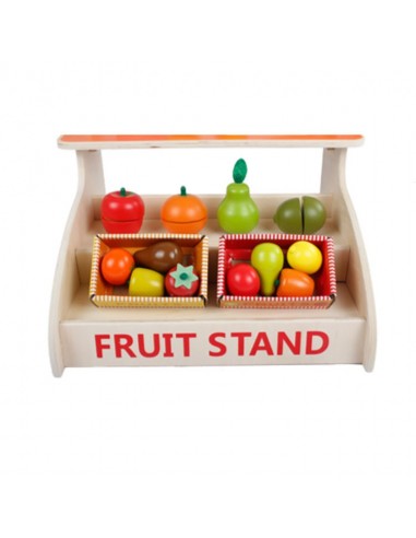 Drewniany sklep warzywniak