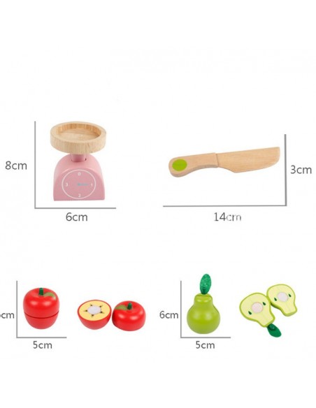 Drewniany sklep warzywniak