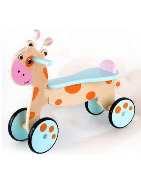 Jeździk drewniany żyrafa