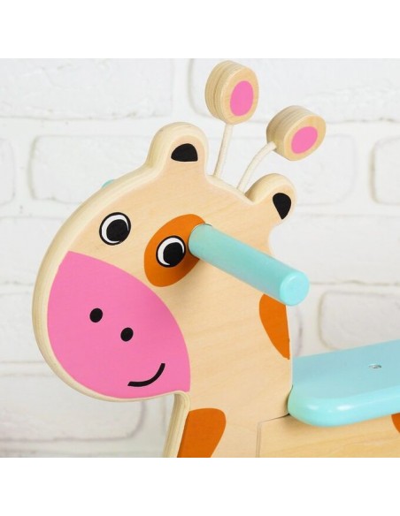 Jeździk drewniany żyrafa