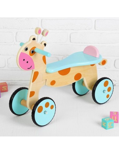 Jeździk drewniany żyrafa