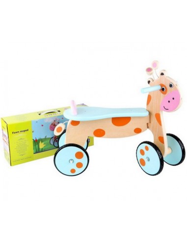 Jeździk drewniany żyrafa