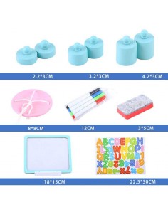 Drewniany sklep różowy 2