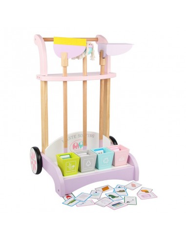 Drewniany zestaw do sprzątania