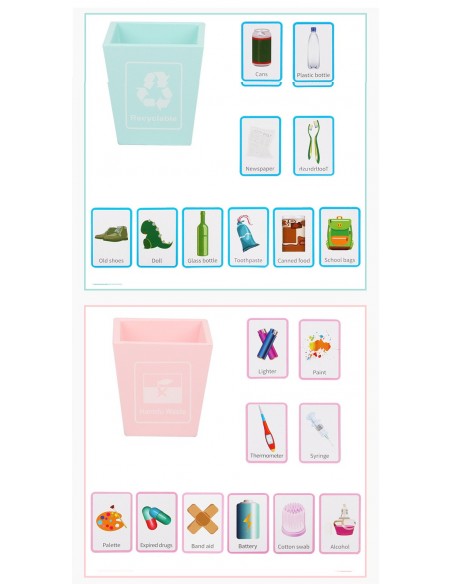 Drewniany zestaw do sprzątania