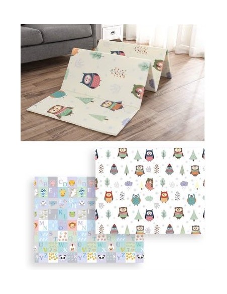 Mata dwustronna piankowa sowy 150x200