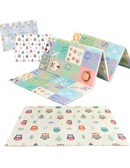 Mata dwustronna piankowa sowy 150x200