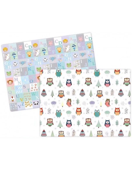 Mata dwustronna piankowa sowy 150x200