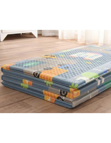 Mata dwustronna piankowa ulice / alfabet 150 x 200