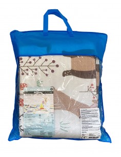 Mata piankowa termiczna dywan NICEkids zwierzątka leśne 150x180 2