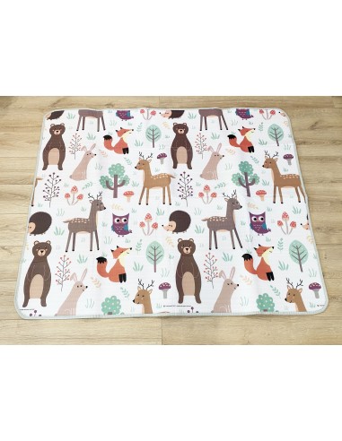 Mata piankowa termiczna dywan NICEkids zwierzątka leśne 150x180