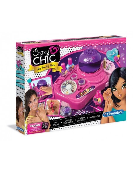 Clementoni CRAZY CHIC ZESTAW STUDIO PAZNOKCI 