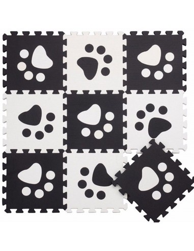 Mata piankowa puzzle EVA gruba 90x90 cm 