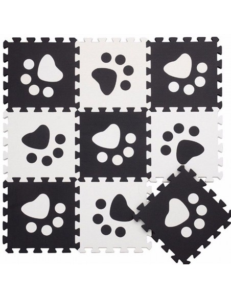 Mata piankowa puzzle EVA gruba 90x90 cm 