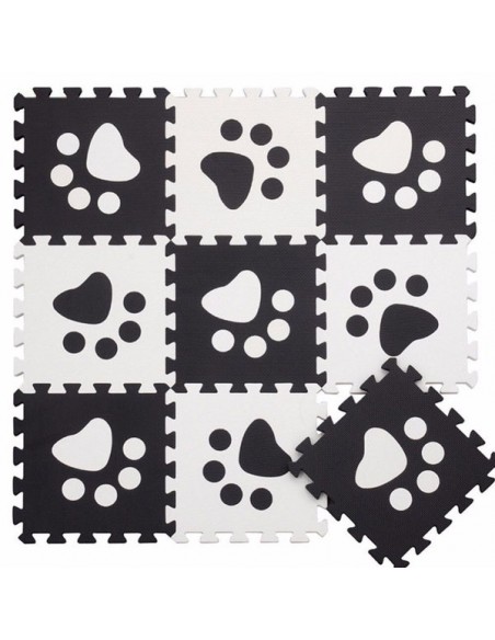 Mata piankowa puzzle EVA gruba 90x90 cm 