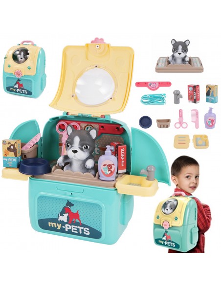 SALON PIĘKNOŚCI DLA ZWIERZĄT plecak PIESEK