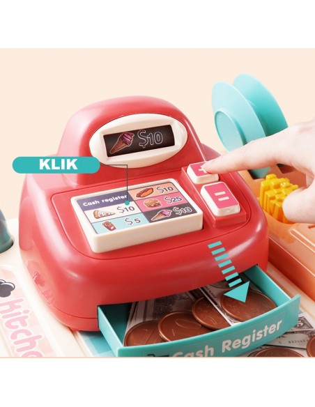 SKLEP STRAGAN kasa do zabawy w sklepik KUCHNIA