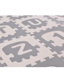 Mata piankowa alfabet puzzle EVA gruba 180x180 cm 