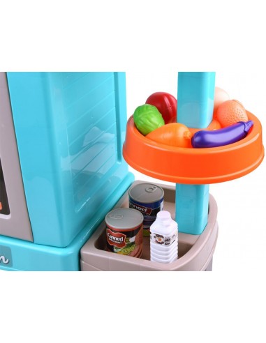 Duża kuchnia dla dzieci dźwięk światło palniki