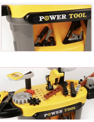 Duży warsztat dla dzieci narzędzia