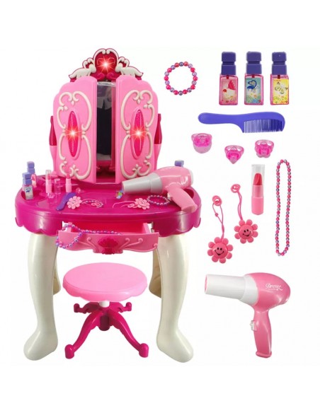 Toaletka dla dziewczynki suszarka suszy dźwięk