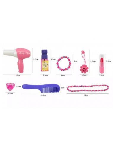 Toaletka dla dziewczynki suszarka suszy dźwięk