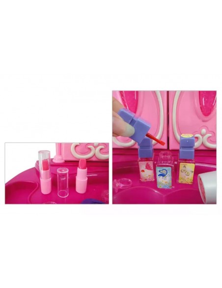 Toaletka dla dziewczynki suszarka suszy dźwięk