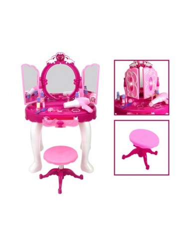 Toaletka dla dziewczynki suszarka suszy dźwięk