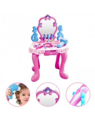 Toaletka dla dziewczynki suszarka suszy dźwięk