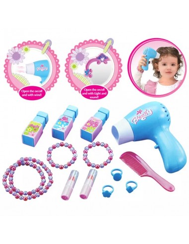 Toaletka dla dziewczynki suszarka suszy dźwięk