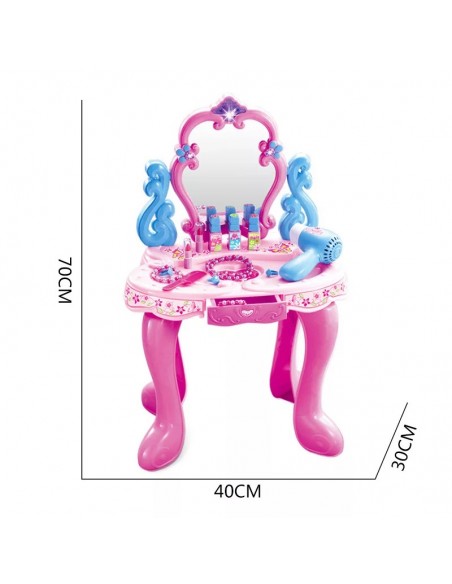 Toaletka dla dziewczynki suszarka suszy dźwięk