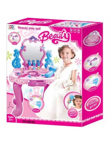 Toaletka dla dziewczynki suszarka suszy dźwięk