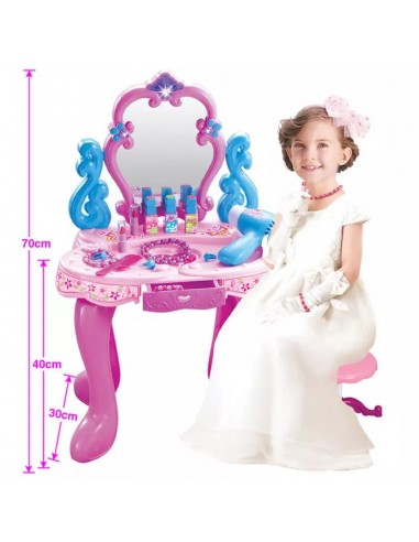 Toaletka dla dziewczynki suszarka suszy dźwięk