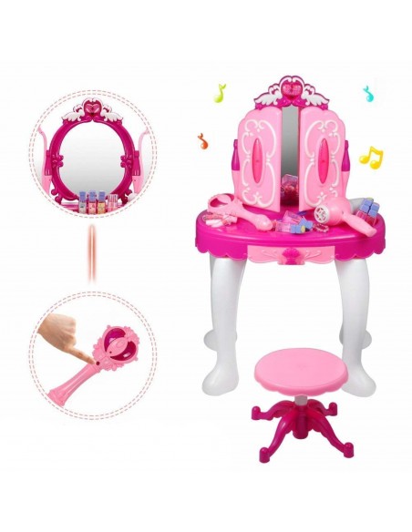 Toaletka dla dziewczynki dźwięk MP3 różdżka