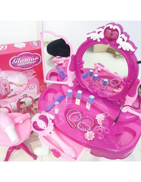 Toaletka dla dziewczynki dźwięk MP3 różdżka