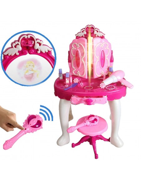 Toaletka dla dziewczynki dźwięk MP3 różdżka
