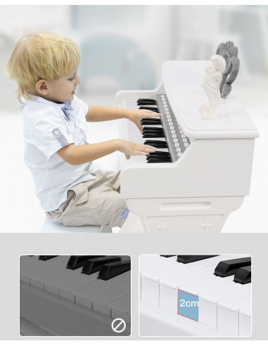 KEYBOARD ORGANY FORTEPIAN DLA DZIECI +MIKROFON