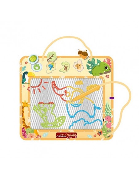 Znikopis duża tablica do rysowania + karty