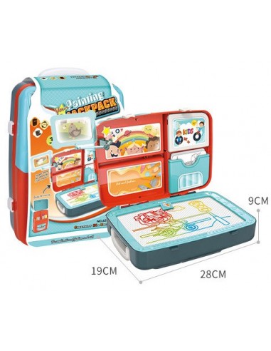 ZNIKOPIS PLECAK NIEBIESKO CZERWONY