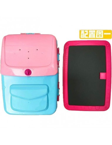 ZNIKOPIS PLECAK NIEBIESKO RÓŻOWY