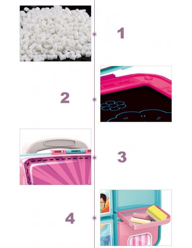 ZNIKOPIS PLECAK NIEBIESKO RÓŻOWY